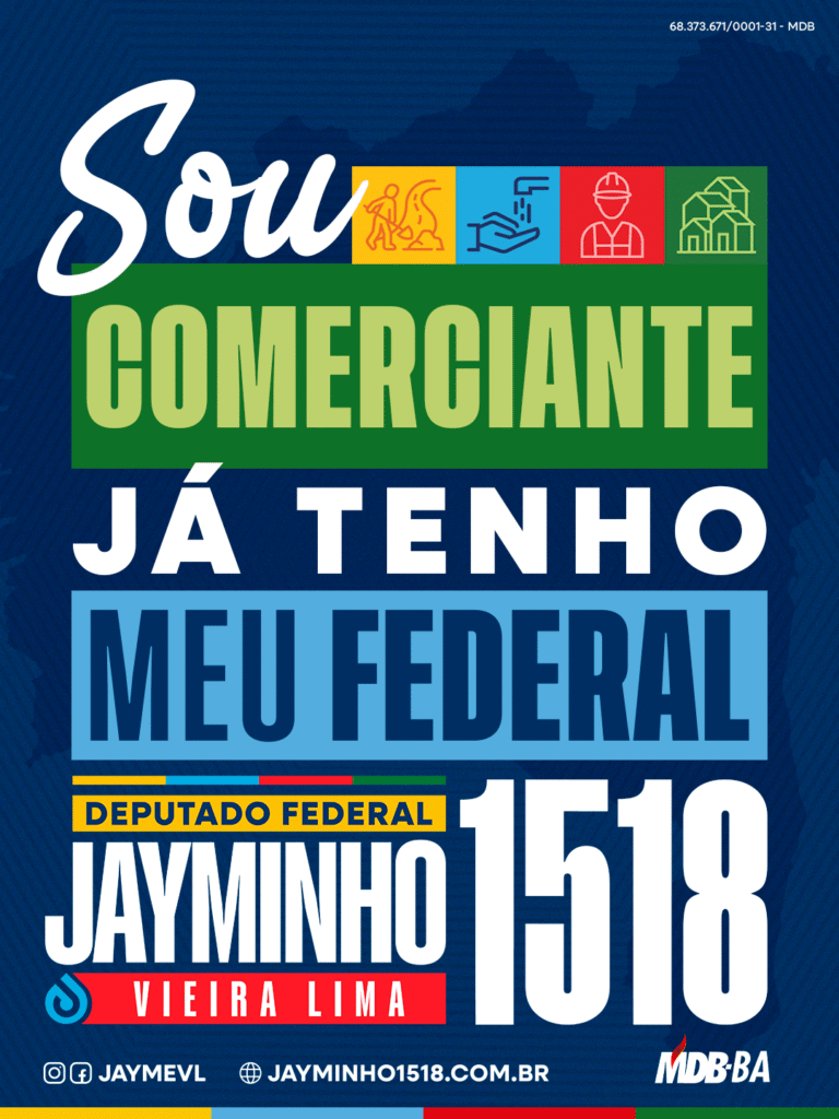 Sou Comerciante e voto 1518