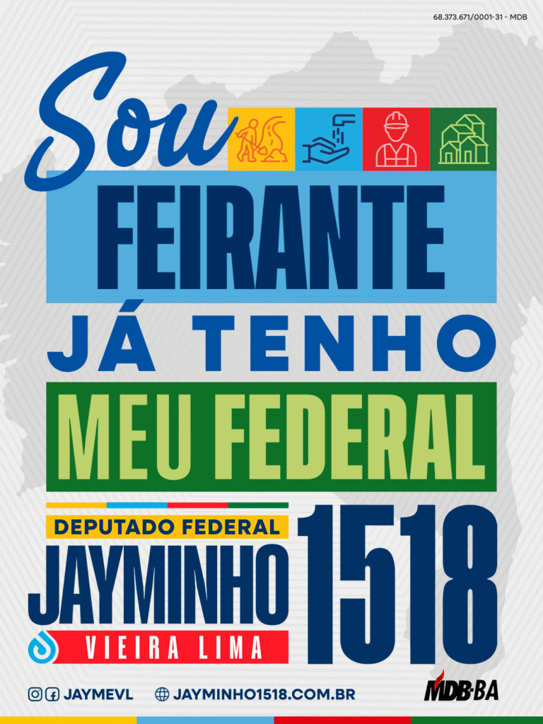 Sou Feirante e voto 1518