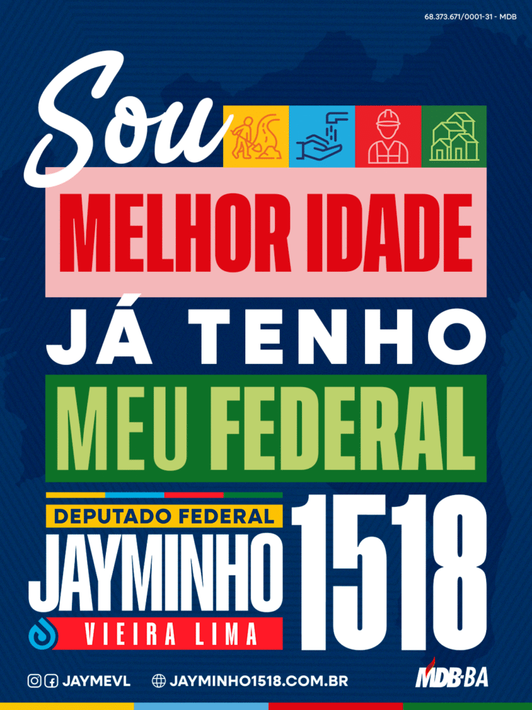 Sou Melhor Idade e voto 1518