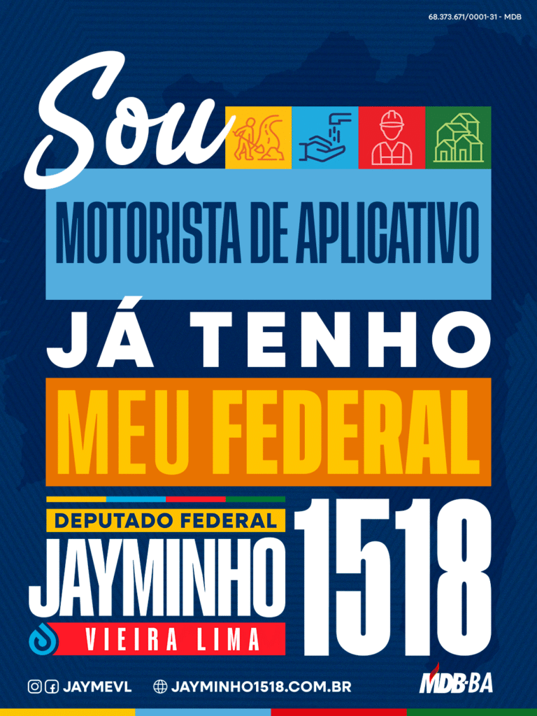 Sou Motorista de Aplicativo e voto 1518